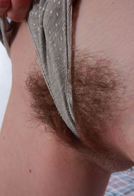 Perky amateur Alice spreading hairy pussy in bedroom - 9 of 16