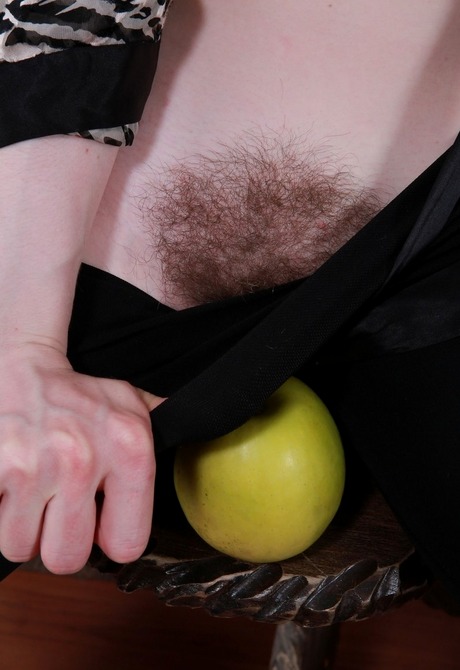 Sensual hairy pussy amateur Alice spreading ass cheeks - 2 of 16