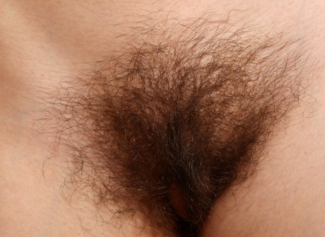 Natural beauty Alice reveals her big bushy beaver and pits