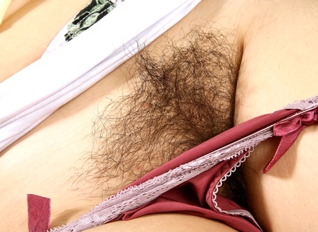 Chubby amateur Ami getting naked and revealing hairy snatch - 8 of 16