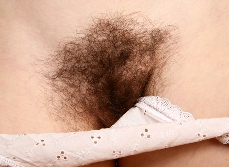 Scary hairy amateur Barb showing furry asshole and armpits - 11 of 16