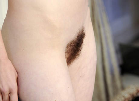 Tattooed hairy amateur Destiny spreading pussy outdoors - 7 of 15