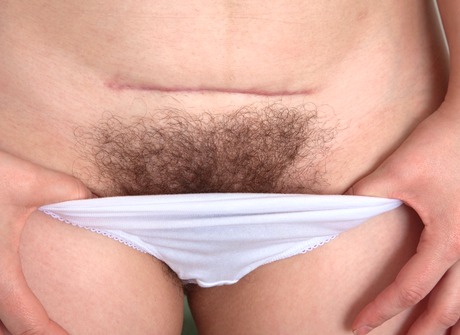 High heeled Kathleen shares her shaggy hooha on the stairs - 10 of 16