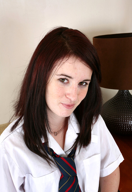 Pale hairy teen Lola spreading tasty hairy snatch
