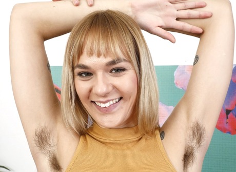 Hairy and smiley amateur Sailor Luna fingering pussy - 2 of 16