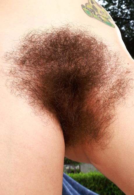 Happy natural amateur Pearl Sage stripping off overalls to share furry bush - 10 of 16