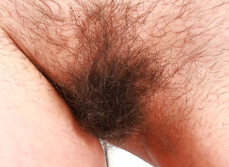 Delta Hauser never shys exposing her hairy armpits curvy figure and pussy