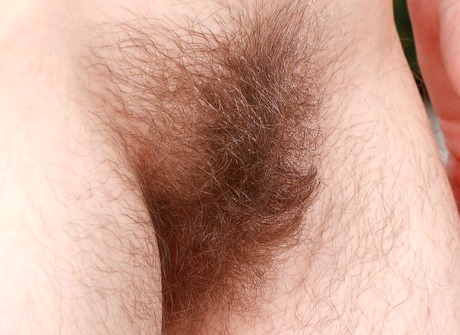 Lauren Laurent playfully getting naked and showing off hairy body - 15 of 16