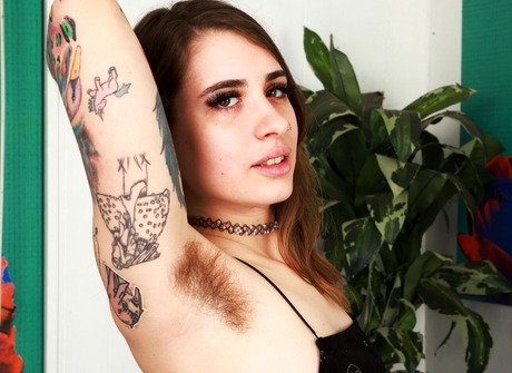 Scary hairy amateur Pearl Sage teasing in sexy dress and panties - 4 of 16