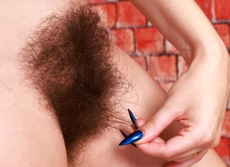 Tattooed amateur Pearl Sage showing hairy armpits and pussy in panties